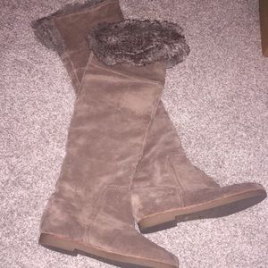 Sam Edelman sz 5  Suede tan boots EUC